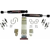 Skyjacker Black Max Dual Steering Stabilizer Kit (Black) - 8204