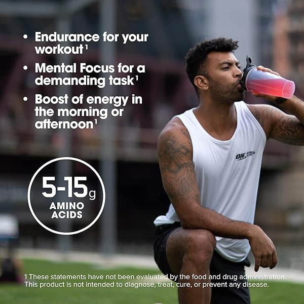 OPTIMUM NUTRITION ESSENTIAL AMINO ENERGY WITH GREEN TEA AND GREEN COFFEE EXTRACT, FLAVOR: WATERMELON, 65 SERVINGS