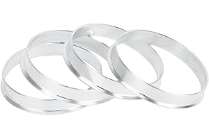 INFINAUTO Hub Centric Rings 54.1mm ID to 56.1mm OD Vehicle Wheel Hubrings Aluminum Alloy 4 Pcs