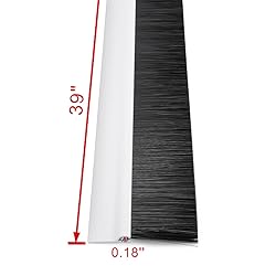 uxcell Self-Adhesive Door Bottom Sweep White