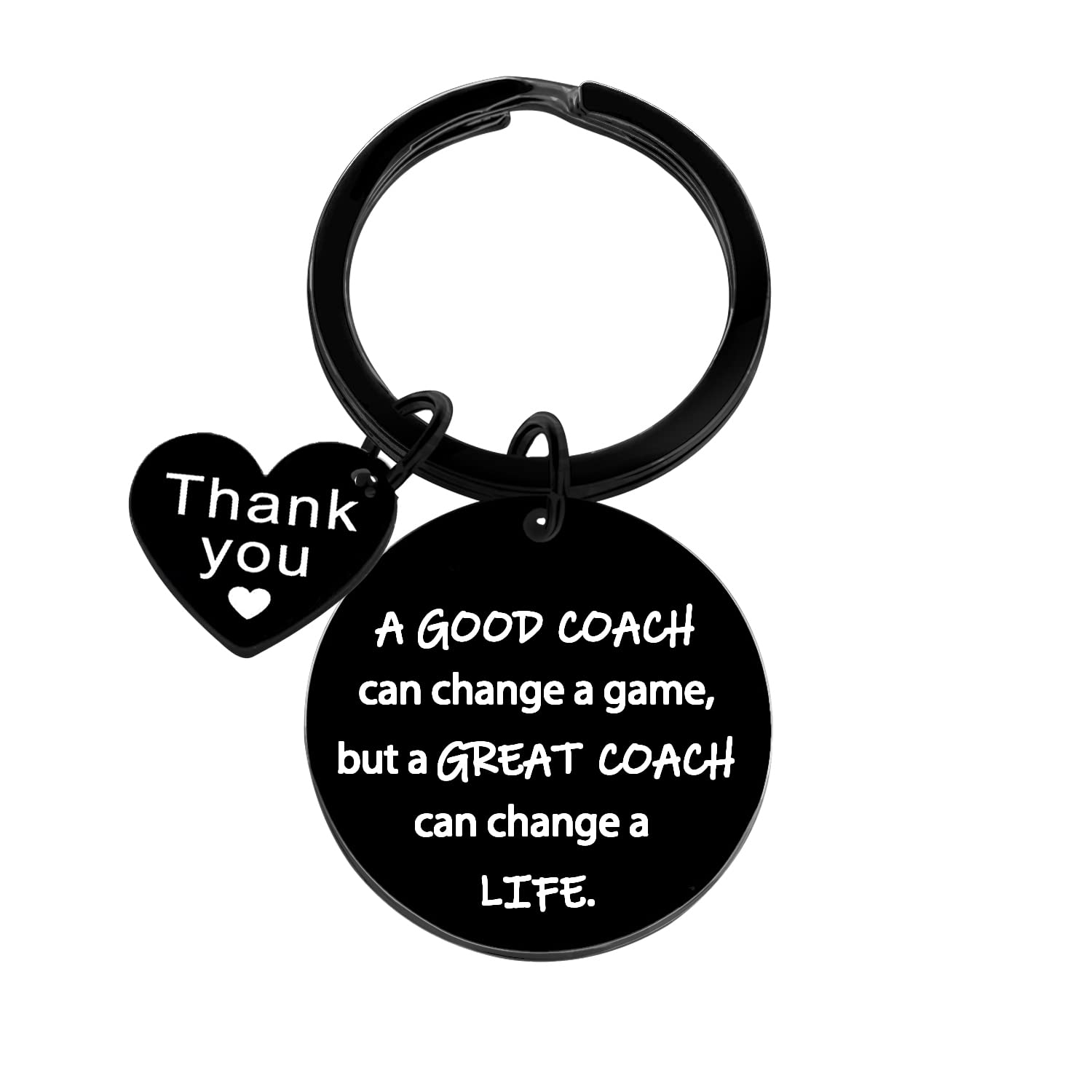 Nimteve Coach Gifts Coach Keyring Thank You Coaches Gifts Appreciation Gifts For Coaches A Good Coach Can Change Game Keychain