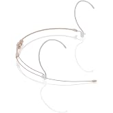 Countryman H6DW6LSL H6 Directional Wireless Headset Microphone for Shure/Carvin/JTS/Trantec Transmitters (Light Beige)