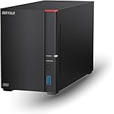 BUFFALO LinkStation 720 4TB 2-Bay Home Office Private Cloud Data Storage with Hard Drives Included/Computer Network Attached 