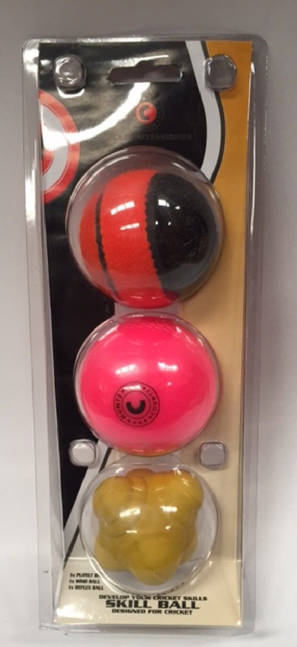 Hunts County Skills Cricket Ball Set