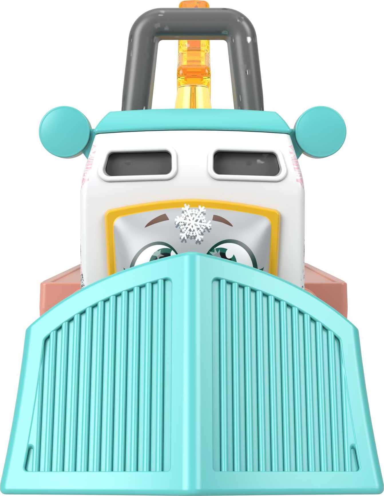 Locomotora Thomas & Friends Sandy The Rail Speeder – Tren De Metal A Empuje Con Pala Desmontable, Vehículo De Fricción Sin Pilas, Compatible Con Vías Thomas, Edad +3 Años