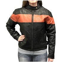 Cowhide Leather Motorcycle Jacket 