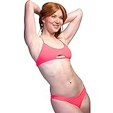 JOLYN Dreya Mid-Rise Bikini Bottom, Cheeky Women's Athletic Swimsuit Bottom, Sport Bathing Suit Bottom for Women