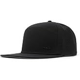 melin Trenches Hydrolite, Lightweight Performance Snapback Hat | Ultra Comfortable Fitted Flat Bill Baseball Cap, Water-Resistant, Cooling Hat For Golf, Workout, or Running