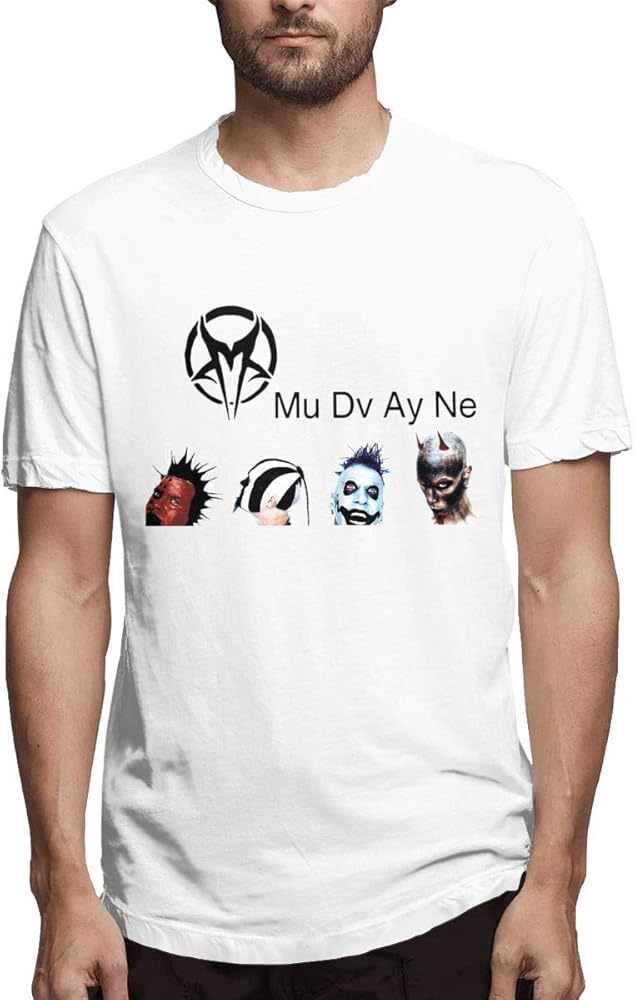Vintage Mudvayne Shirt : Amazon.com: Mudvayne Black T Shirt Man Ultra Cotton Tee Sleeveless T