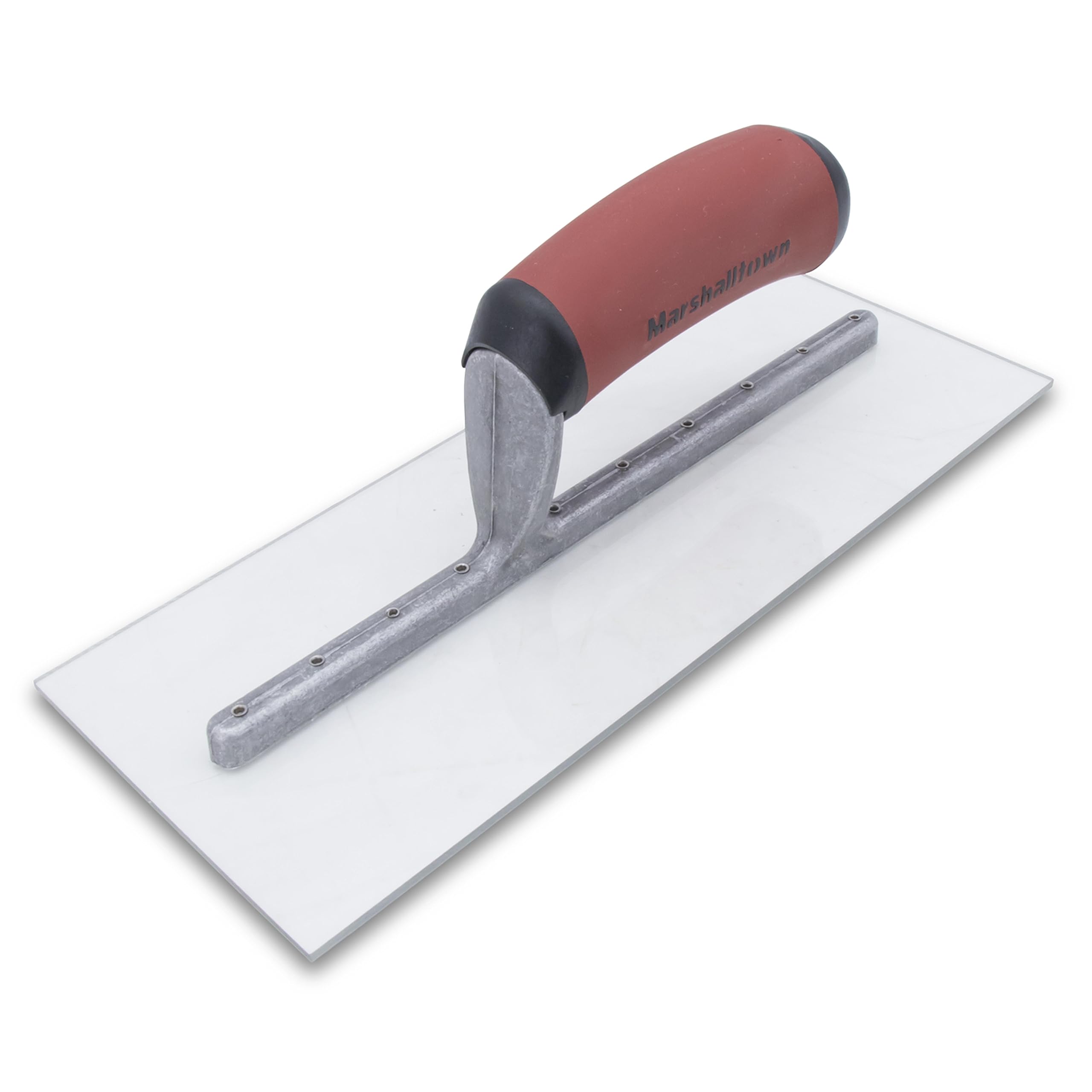 Marshalltown The Premier Line PMXS1D 11-Inch by 4-1/2-Inch Plastic Finishing Trowel with Curved DuraSoft Handle