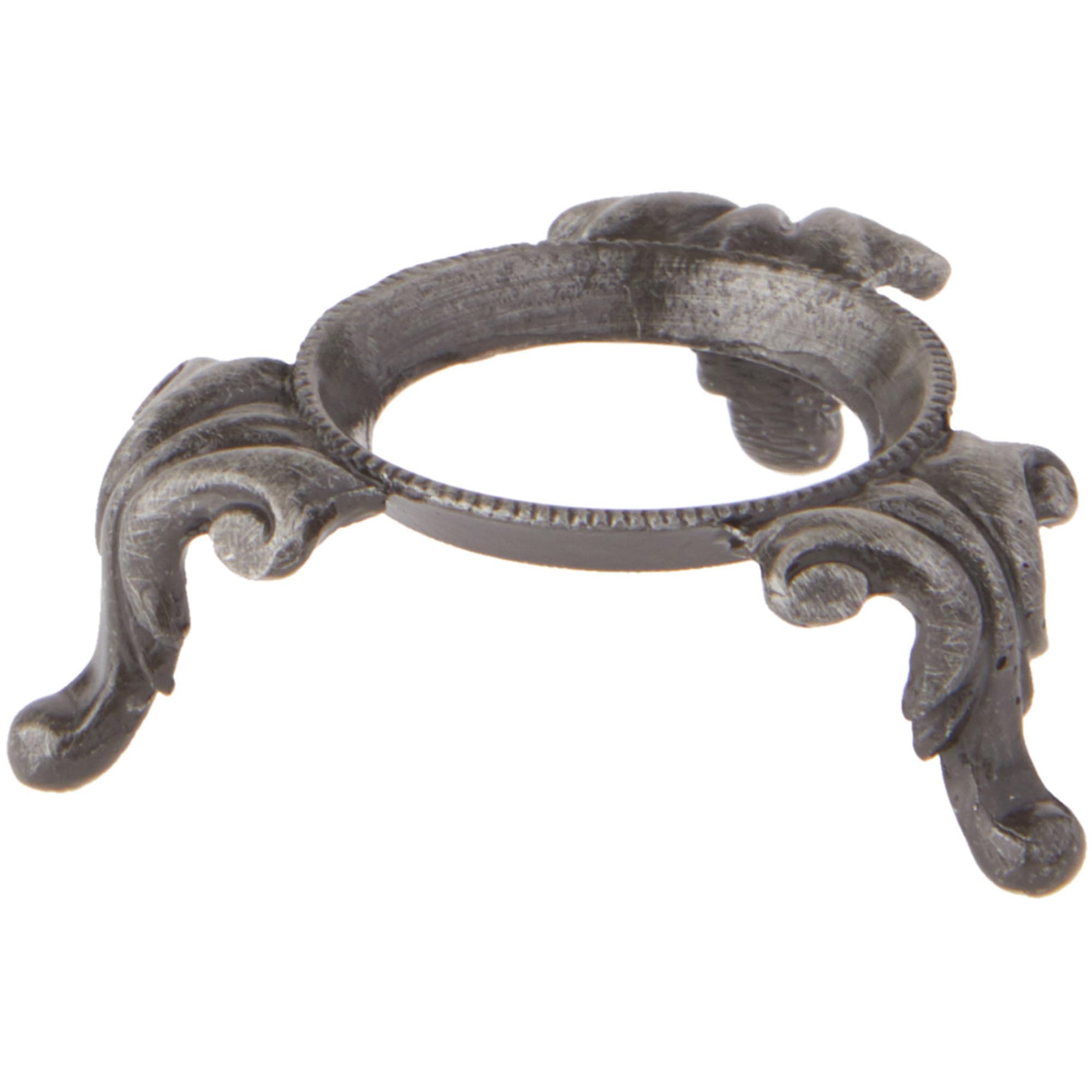 Bard's Pewter Egg Stand/Holder, Princess Ann, 0.875" diameter (Fits Hen Sized Eggs)