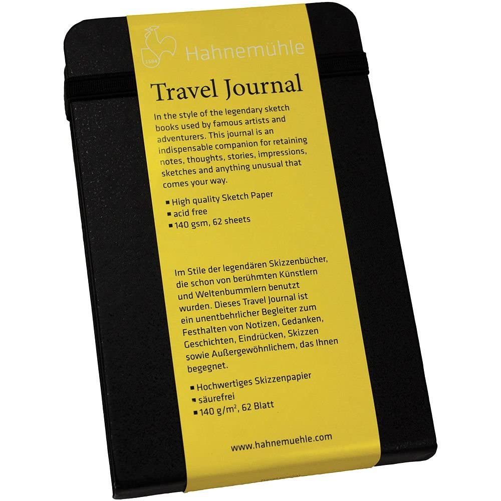 Hahnemuhle Travel Journal 9cm x 14cm Landscape, 64 sheets