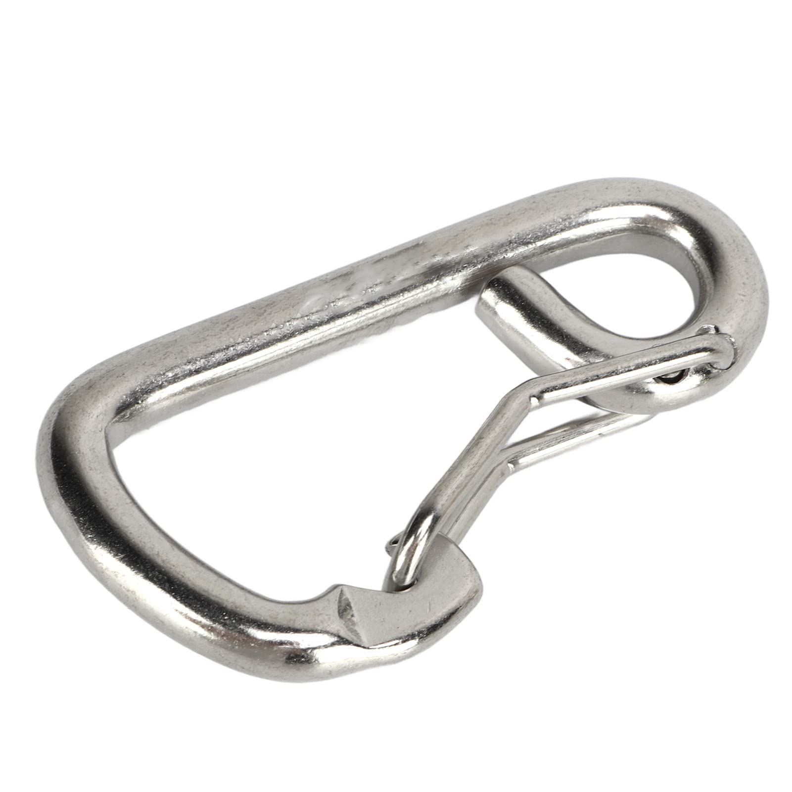 CHICIRIS Spring Snap Hook Clip, Heavy Duty Spring Snap Hooks Polished Professional Carabiner Snap Hook for Scuba Diving Equipment