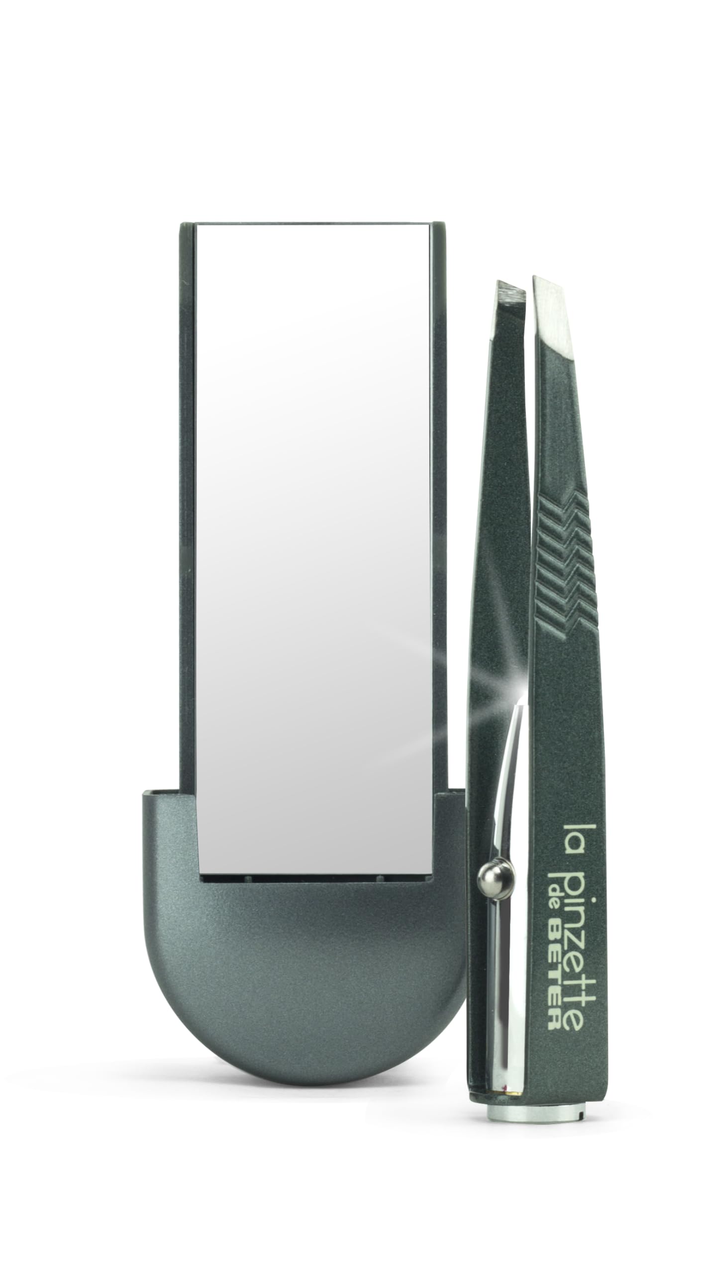 Beter – Tweezers with LED Light and Mirror La Pinzette, Perfect Eyebrow kit, Ideal Travel case — image 1