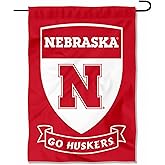 Nebraska Cornhuskers Shield Garden Flag