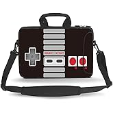 14 15 15.4 15.6 inch Messenger Bag Carrying Case Sleeve with Handle Accessory Pocket Fits 14 to 15-Inch Laptops/Notebook/Ebooks/Kids Tablet/Pad(Games)