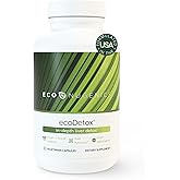 EcoNugenics ecoDetox Supplement for Liver Detox & Total Body Cleanse – Helps Enhance Digestive Health & Energy – Formulation w/Milk Thistle, Vitamin B12, Magnesium & More – 90 Capsules