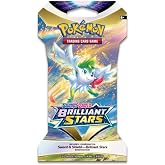Pokemon Sword &amp; Shield Brilliant Stars Sleeved Booster | Shaymin