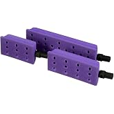 3M Hookit Dust Extraction Flexible Sanding Block, 35829, Kit | Includes Four Lengths, Captures Dust for Automotive Sanding
