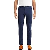 Rhone Commuter Men's Pants, Classic-Fit Mens Dress Pants, All-Day Comfort, Stretch Fabric, Work Pants for Men, Relaxed-Straight Leg Mens Casual Pants, Wrinkle Resistant Navy W28-33L