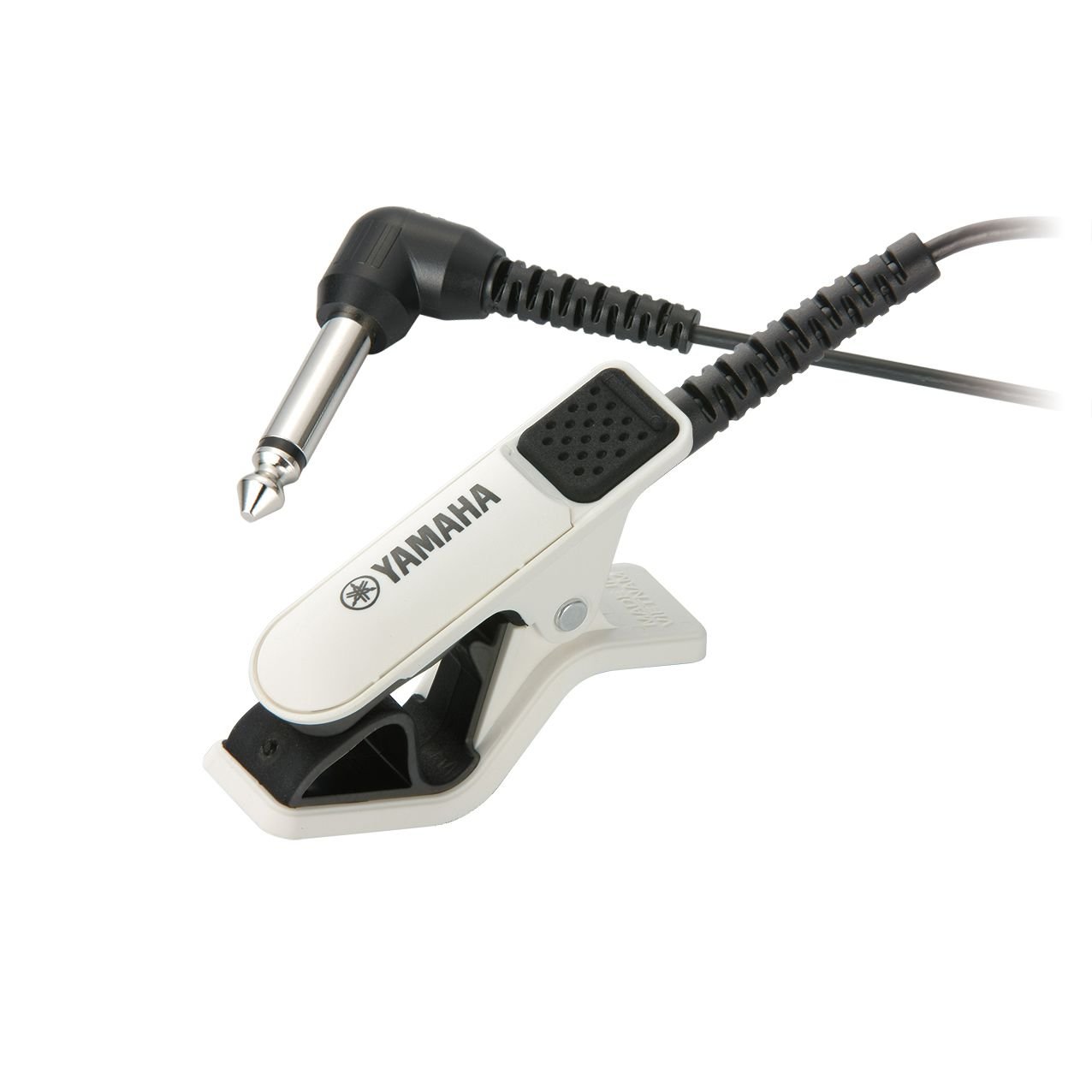 ヤマハ YAMAHA チューナー用マイクロフォン TM-30WH 楽器にマイク部を装着させることにより振動を直接チューナーに送る脱着容易なクリップタイプのマイク商品画像