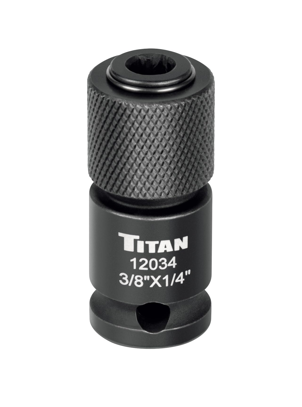 Titan 12034 3/8-Inch Drive to 1/4-Inch Hex Drive Quick Change Adapter — image 1