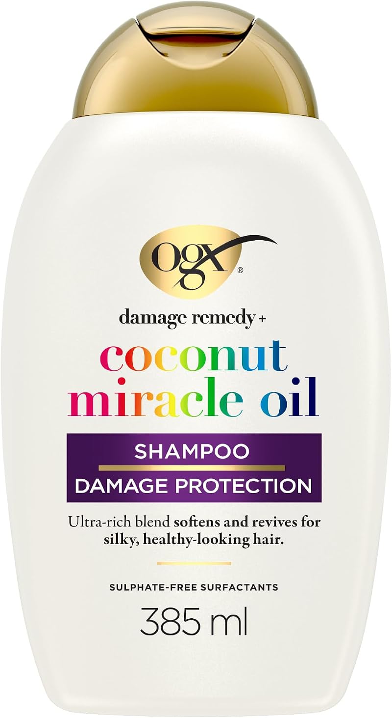 OGX Damage Remedy Coconut Miracle Oil Shampoo 385ml Sulfate Free