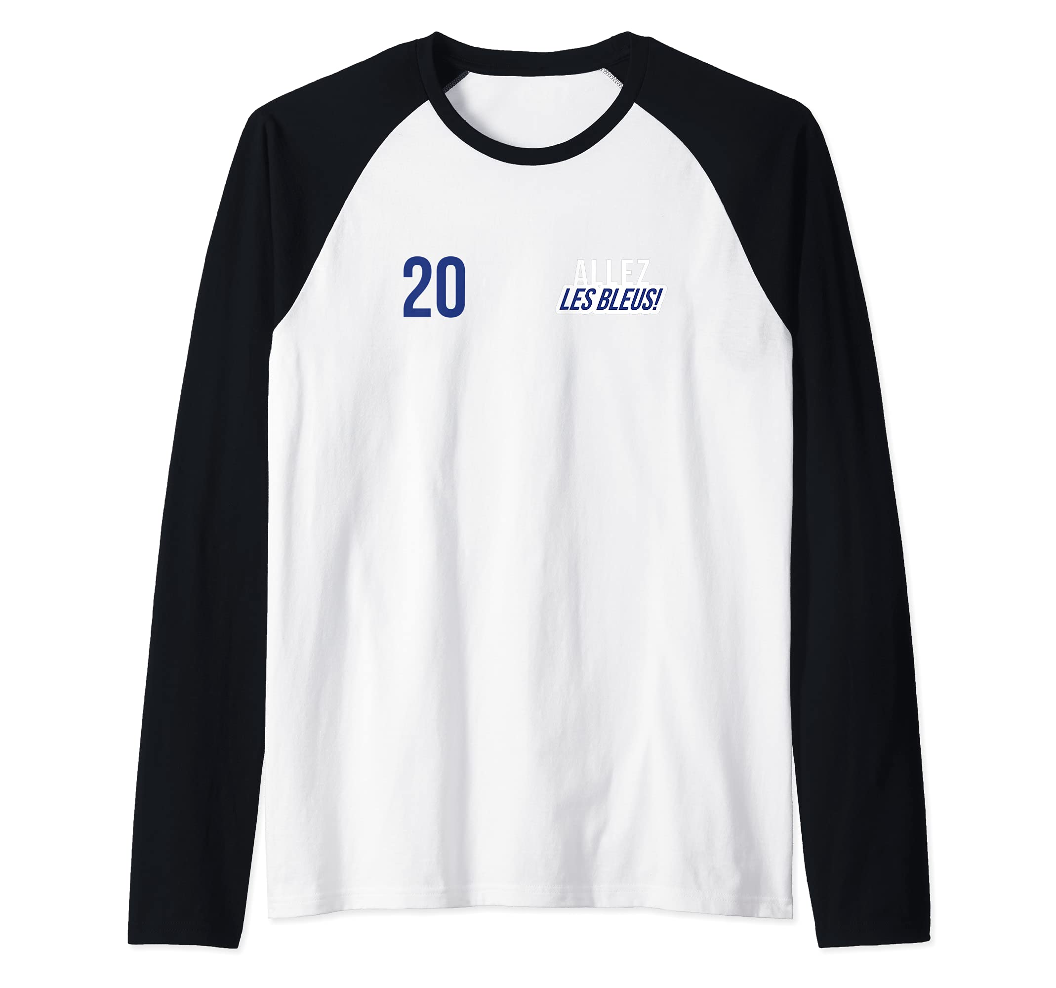 Flag France Raglan Baseball Tee
