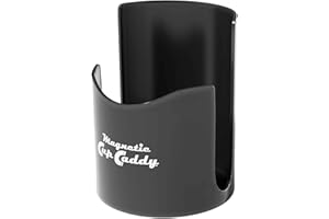Master Magnetics Magnetic Cup Holder - Caddy for Bottles, Glasses, and Cans - Fits on Fridge, Lawnmower, Forklift, Cart, or Ladder - Heavy-Duty Magnet