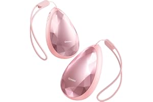 OCOOPA Women Rechargeable Hand Warmers 2 Pack, Portable, Stylish, Diamond-Shape Magnetic Electric Handwarmer, Reusable Pocket Heater, 2025 Tech Gifts for Christmas, Raynaud, Hiking, Camping, UT4 Rare