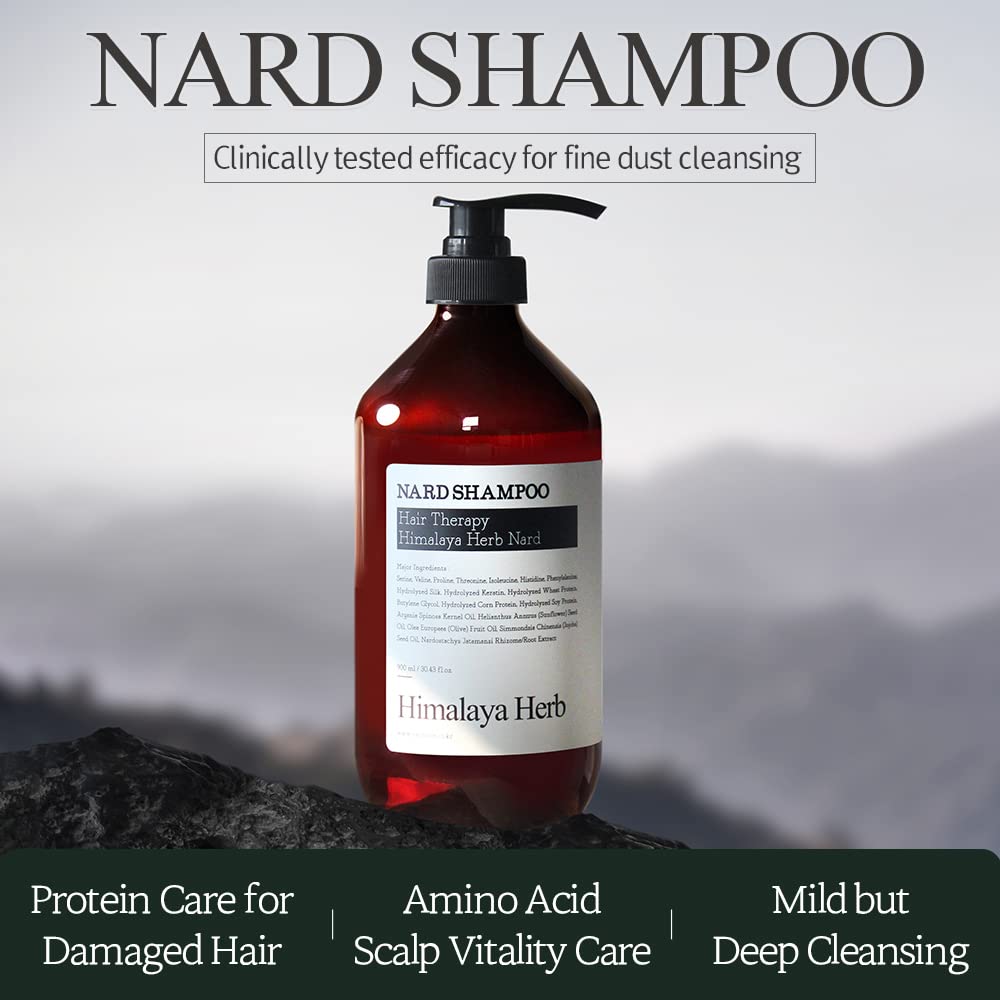 BOUQUET GARNI NARD Shampoo - Lavender Musk 16.9 fl. oz. / Nourishing Shampoo with 6 Hydrolyzed Proteins, 11 Amino Acids & 5 Plant Oils/Smooth & Shiny Hair