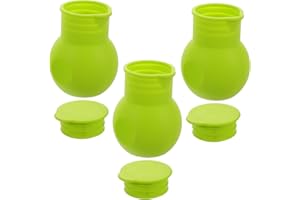 ARTSEWPLY 3pcs Silicone Chocolate Melter Pots for Butter Candy Baking Heat-Resistant DIY Melting Bowls for