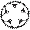 YBEKI 110 BCD Chainring 36T 38T 40T 42T 44T 46T 48T 50T 52T 54T 56T 58T Round Narrow Wide Single Chainwheel for 8 9 10 11 12 Speed Road Bike