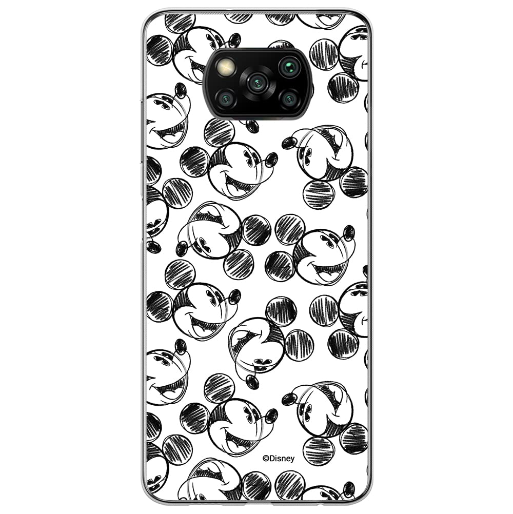 ERT GROUP mobile phone case for Xiaomi POCOPHONE X3 original and officially Licensed Disney pattern Mickey 025 optimally adapted to the shape of the mobile phone, case made of TPU