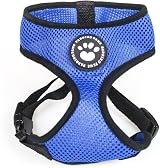 Padding Paws Dog Harness Small Waterproof Adjustable Mesh S Blue view 3