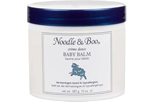 Noodle & Boo Baby Balm For Face And Body, Hypoallergenic And Natural Baby Skin Care With Organic Calendula For Sensitive Skin, Pediatrician And Dermatologist-Tested