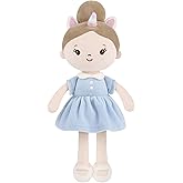 GAGAKU Soft Plush Baby Doll for Girls (12") - My First Baby Doll Gift for Girls, Toddlers & Infants, Machine Washable Rag Doll Toy - Sweet Dream Girl