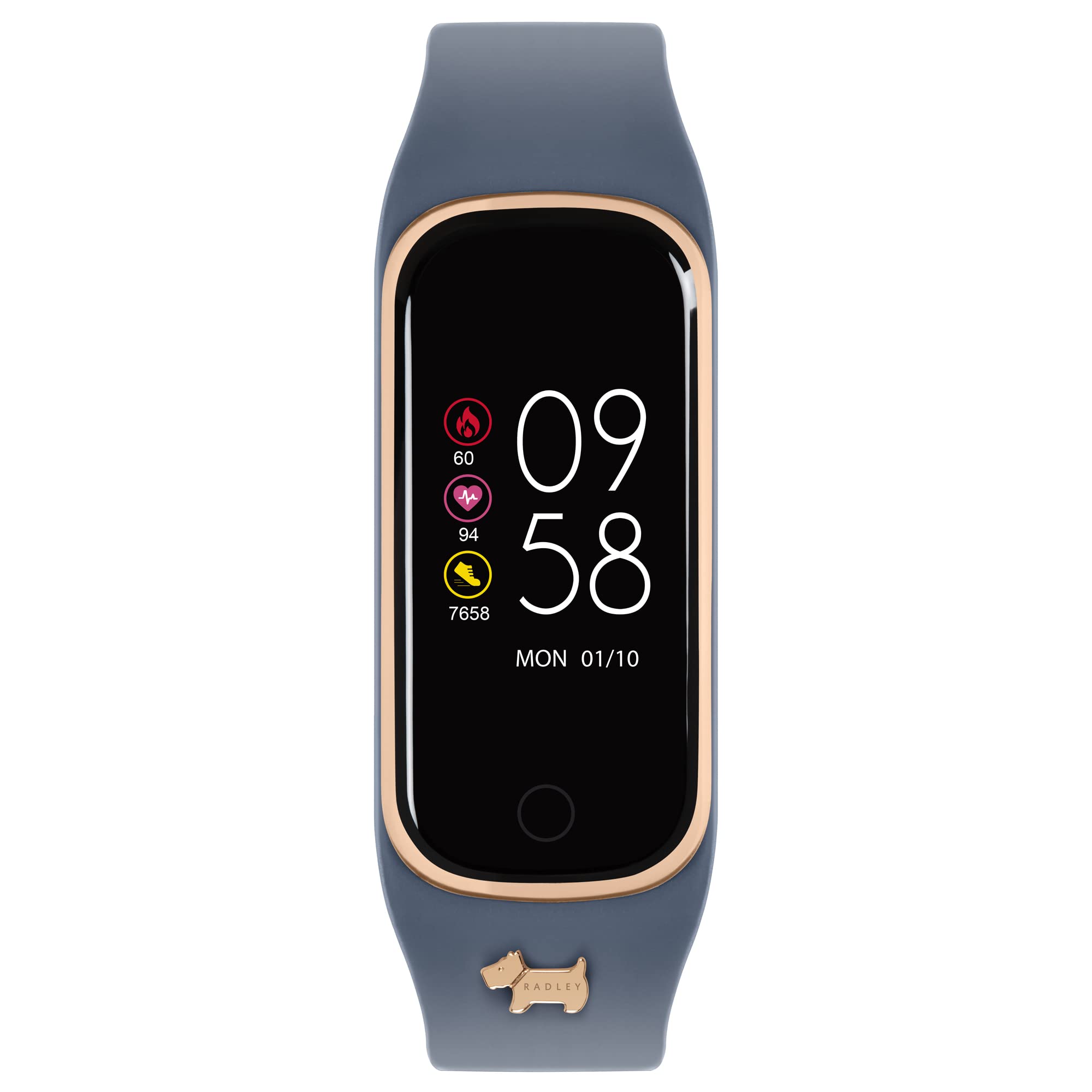 Radley Women's Blue Digital Quartz Watch with Silicone Strap RYS08-2088