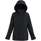 Burton Womens Jet Set Jacket, True Black Heather New, 3X-Large