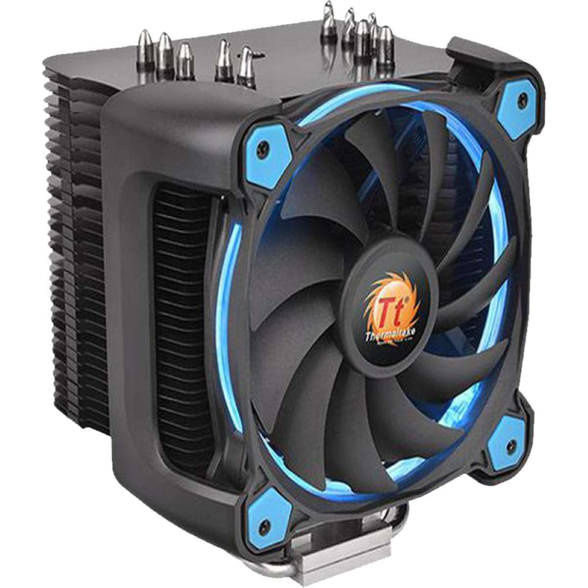 Thermaltake CL-P021-CA12BU-A Ring Silent 12 Pro CPU Cooler and Fan - Blue