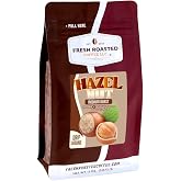 Fresh Roasted Coffee, Hazelnut Flavored Drip Ground Coffee, Medium Roast, Kosher, 12 oz