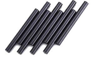 FOSTAR 8PCS Survival Ferro Rod Flint Fire Starter Rods, 5/16 X 3.15 Inch Magnesium Fire Steel Rods