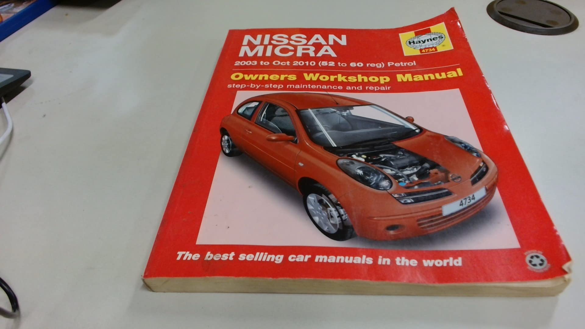 Nissan Micra (03 - Oct 10) Haynes Repair Manual: 45202