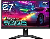 Gigabyte M27Q X 27" QHD 240Hz Gaming Monitor IPS 1ms FreeSync Premium HDR400 view 1