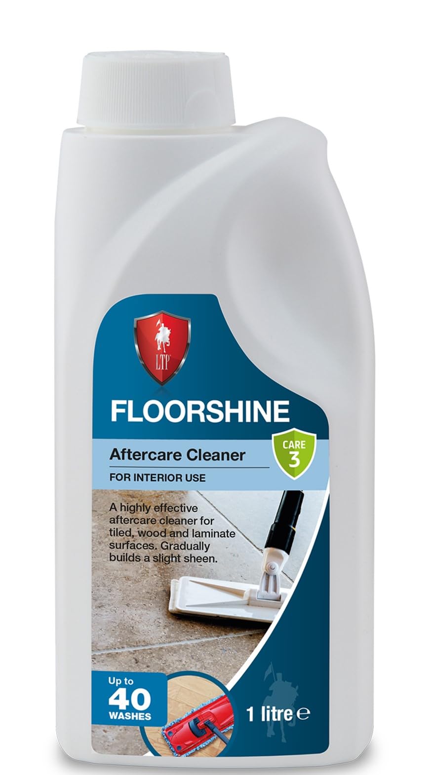 LTP Floorshine - Clean & Shine Renovating Cleaner for tiled surfaces (1L) โ image 1