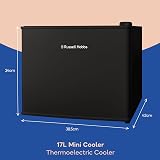 Russell Hobbs 17L Mini Cooler Adjustable Thermostat Black RH17CLR1001B view 2