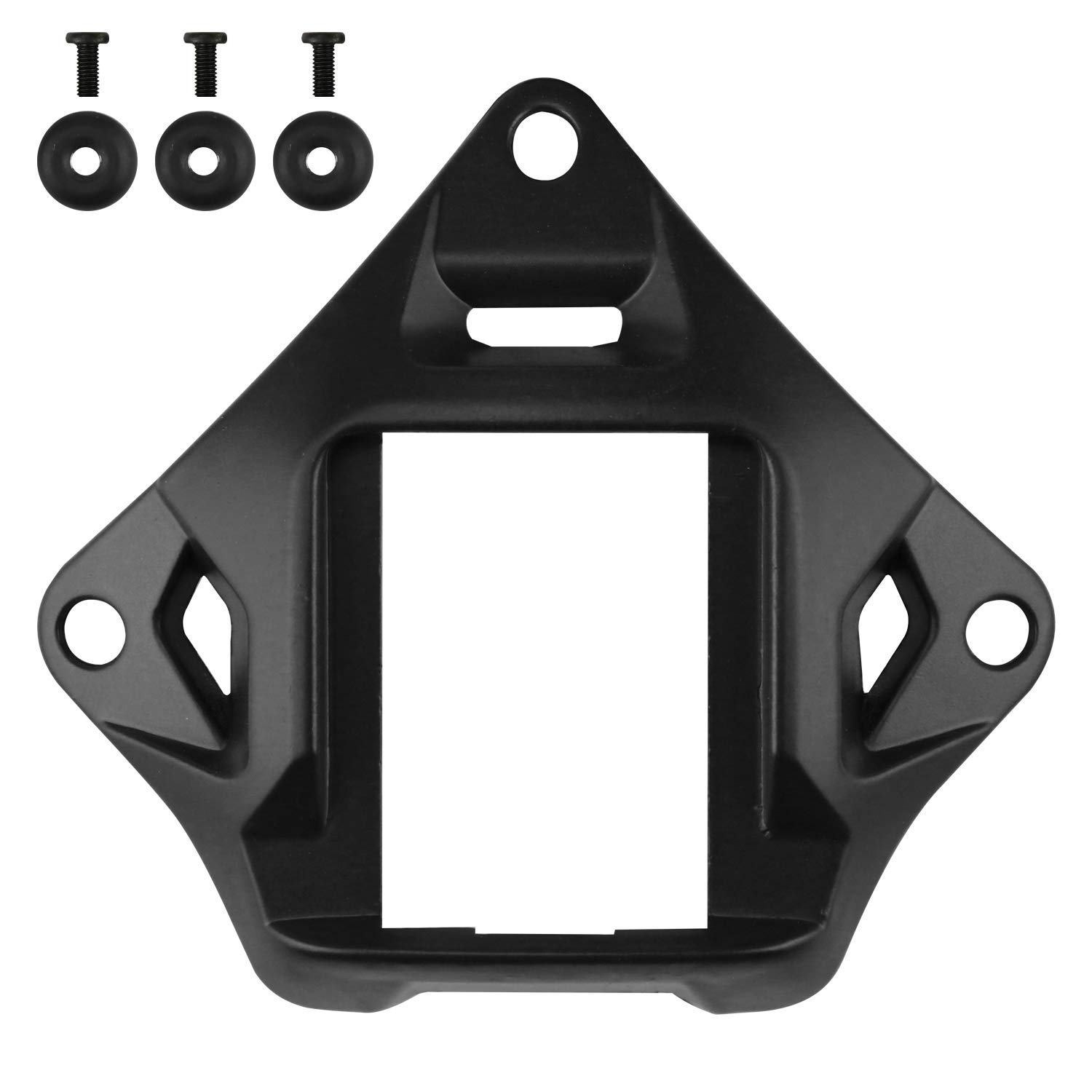 AOUTACC Tactical Helmet NVG Mount Shroud Steel Sports Camera Bracket Base for FAST Helmet (Black)