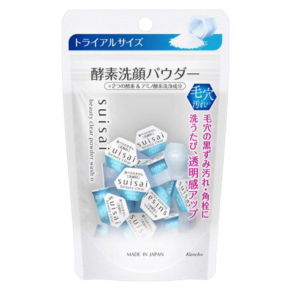 Kanebo Suisai Beauty Clear Powder Facial Wash 0.4g x 15pcs