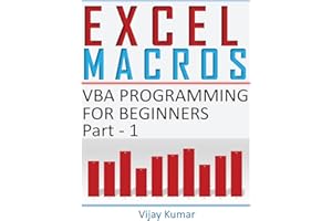 Excel Macros: VBA Programming for Beginners Part 1