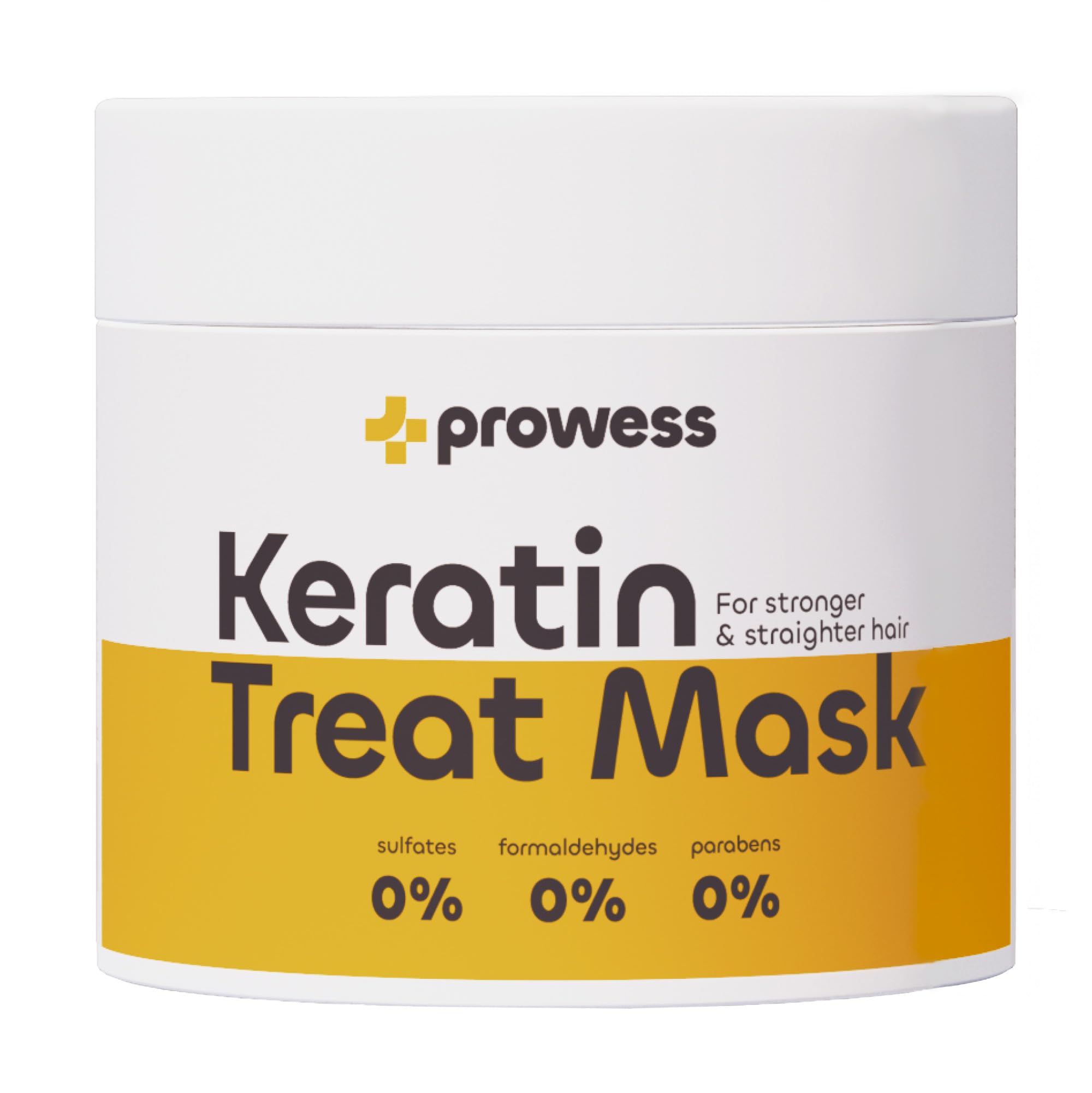 Prowess Keratin Treatment Mask - Keratin Hair Mask & Argan Oil Hair Mask, Ideal Keratin Hair Treatment For Hair Care, Effective Protein Hair Treatments, Alternative To Keratin Hair Oil, 250ml